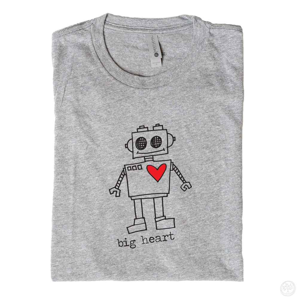 Big Heart Robot Apparel